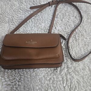 Kate Spade Brown Leather Crossbody Bag